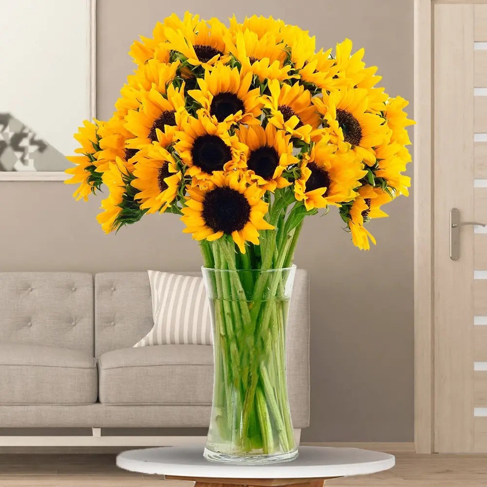 Sunflowers Vase