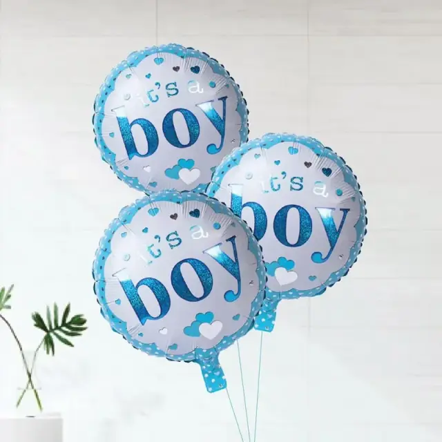 Its a baby Boy Helium Balloon 3 Pcs