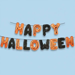 Happy Halloween Letter Balloon